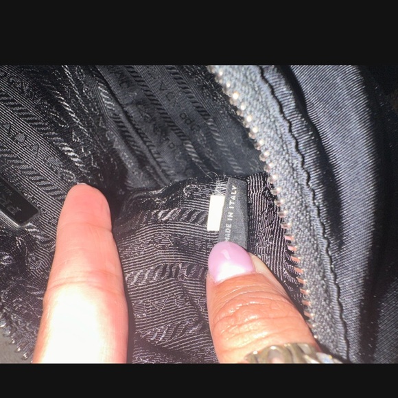 Prada Black Nylon Shoulder Bag - Picture 7 of 12